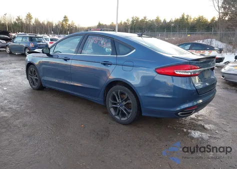 2018 Ford Fusion Se from USA, damaged, VIN 3FA6P0T92JR133429